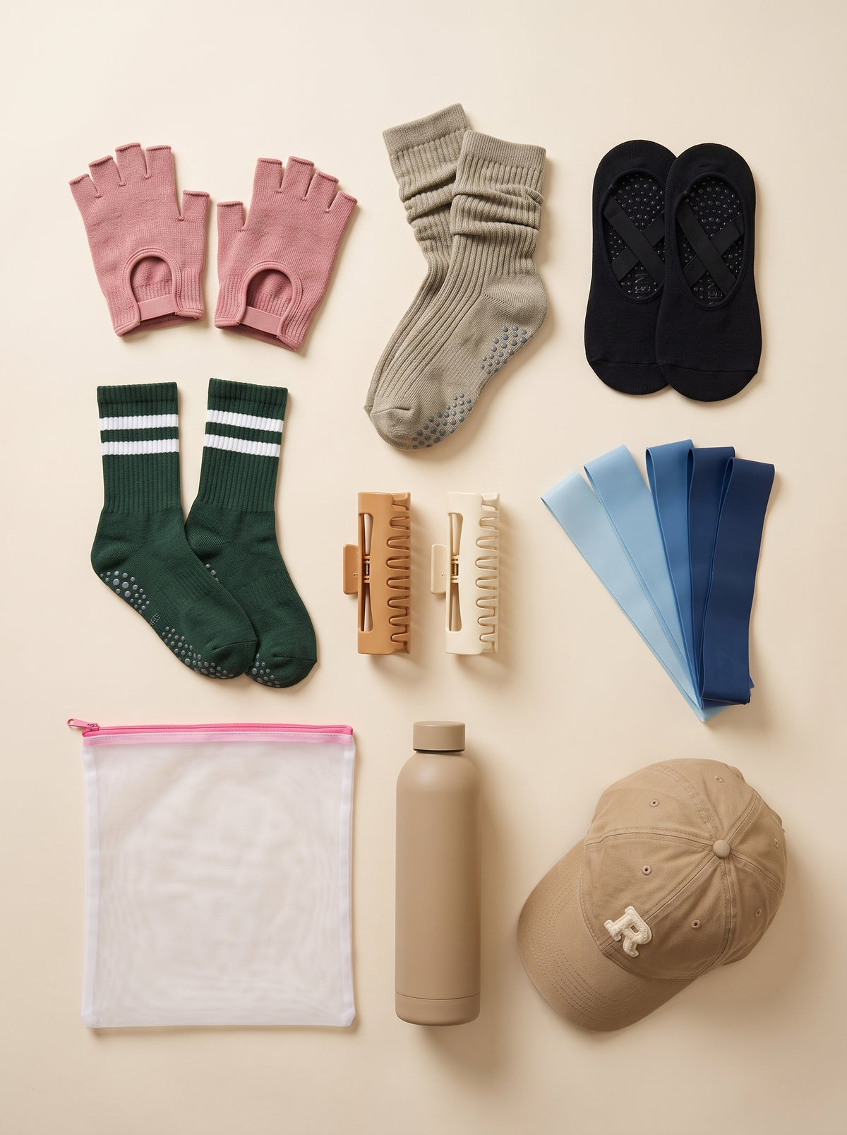 Gloves, grip socks and accessories from the Bundle Builder