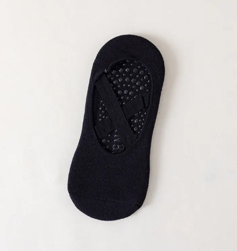 SoftGrip Ballet Socks Black, duplicate image, pending removal